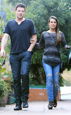Lea Michele, Cory Monteith Lea Michele, Cory Monteith